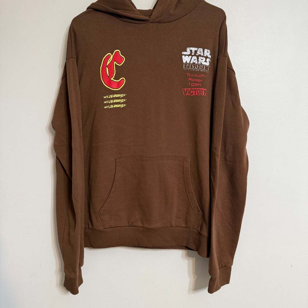 CVLA x Star Wars Victory‎ Sith Mens Hoodie Pullover Brown Sweater